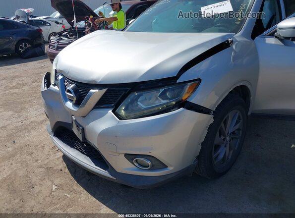 5N1AT2MT1GC746456 2016 NISSAN ROGUE Silver Widok z przodu