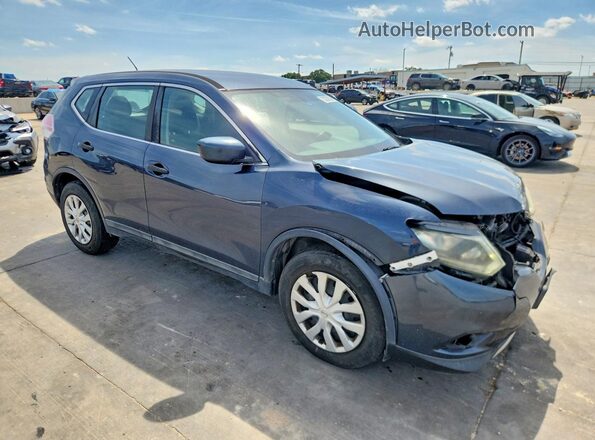 5N1AT2MT1GC831927 2016 NISSAN ROGUE Blue წინა მარჯვენა