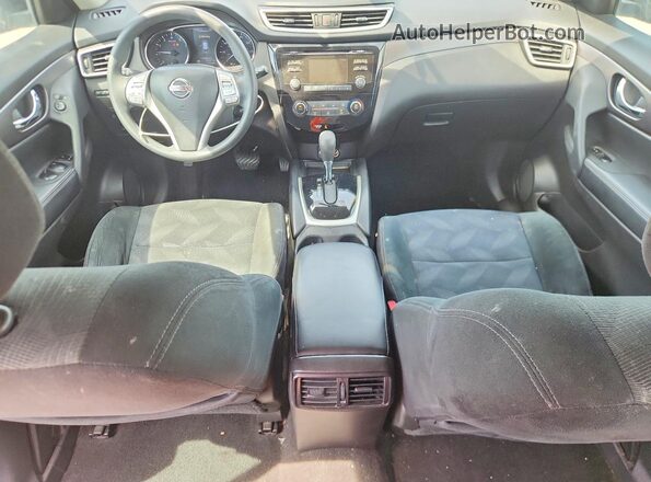 5N1AT2MT1GC831927 2016 NISSAN ROGUE Blue წინა პანელის ხედი