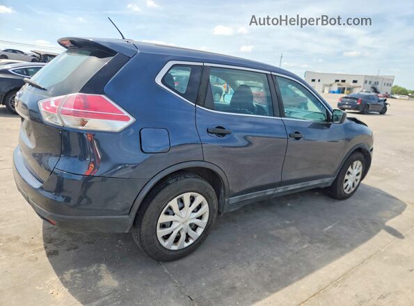 5N1AT2MT1GC831927 2016 NISSAN ROGUE Blue უკანა მარჯვენა