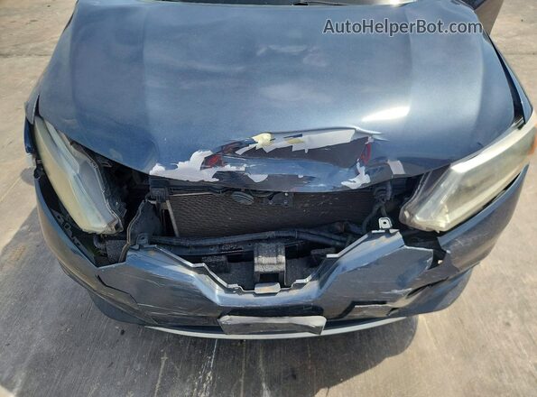 5N1AT2MT1GC831927 2016 NISSAN ROGUE Blue ძრავის განყოფილების ხედი