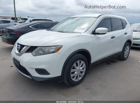 5N1AT2MT1GC892761 2016 NISSAN ROGUE White Przód lewy