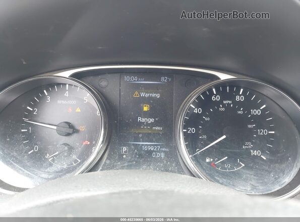 5N1AT2MT1GC892761 2016 NISSAN ROGUE White Widok tylnych siedzeń