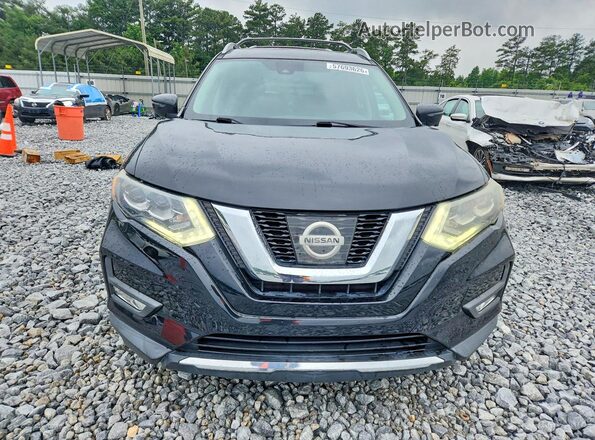 5N1AT2MT1HC754039 2017 NISSAN ROGUE Black Դիմացի տեսք