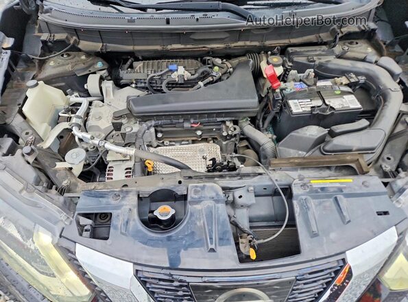 5N1AT2MT1HC754039 2017 NISSAN ROGUE Black Շարժիչի բաժամունքի տեսք