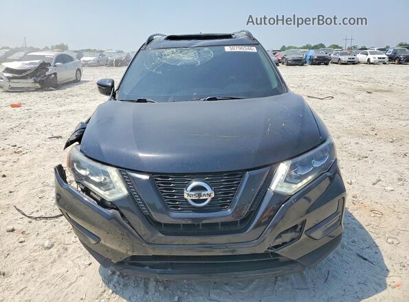 5N1AT2MT1HC768197 2017 NISSAN ROGUE Black Front view