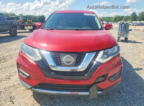 5N1AT2MT1HC839768 2017 NISSAN ROGUE Red წინა ხედი