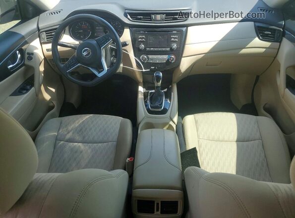 5N1AT2MT1HC839768 2017 NISSAN ROGUE Red წინა პანელის ხედი