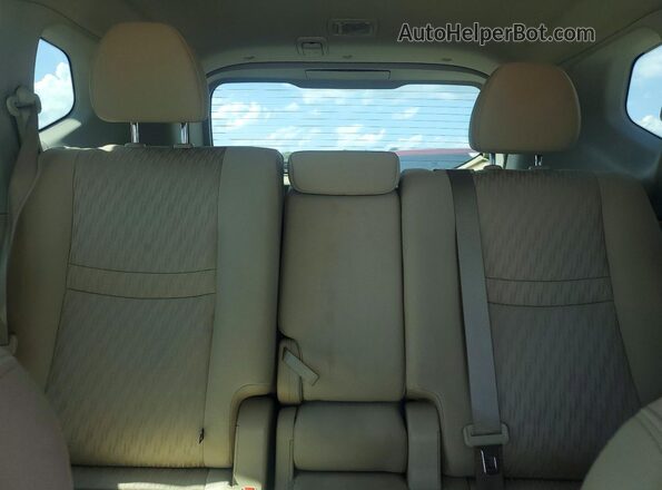 5N1AT2MT1HC839768 2017 NISSAN ROGUE Red უკანა სავარძლების ხედი