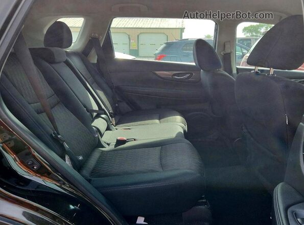 5N1AT2MT1HC851516 2017 NISSAN ROGUE Green Rear seats view