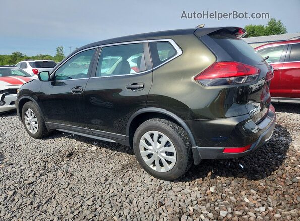 5N1AT2MT1HC851516 2017 NISSAN ROGUE Green Rear left