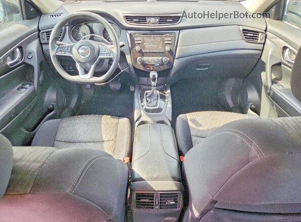 5N1AT2MT1HC851516 2017 NISSAN ROGUE Green Dashboard view