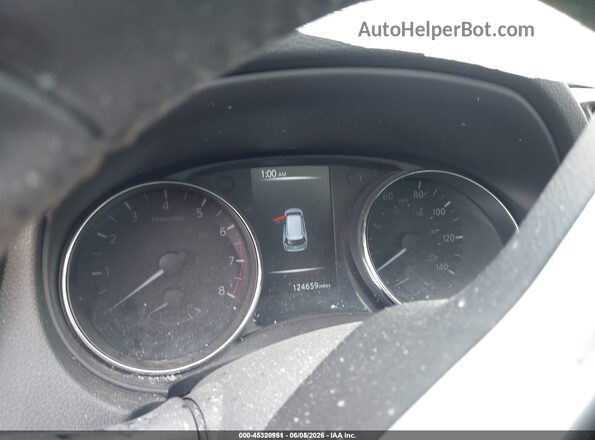 5N1AT2MT1HC882541 2017 NISSAN ROGUE White უკანა სავარძლების ხედი