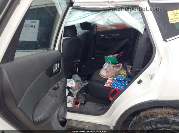 5N1AT2MT1HC882541 2017 NISSAN ROGUE White VIN კოდის სტიკერის ხედი
