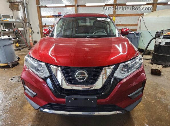 5N1AT2MT1JC736243 2018 NISSAN ROGUE Red Դիմացի տեսք