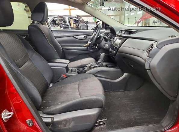 5N1AT2MT1JC736243 2018 NISSAN ROGUE Red Սալոնի դիմացի տեսք