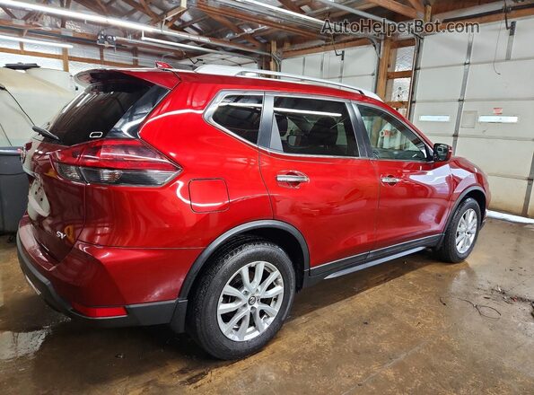 5N1AT2MT1JC736243 2018 NISSAN ROGUE Red Հետևի աջ
