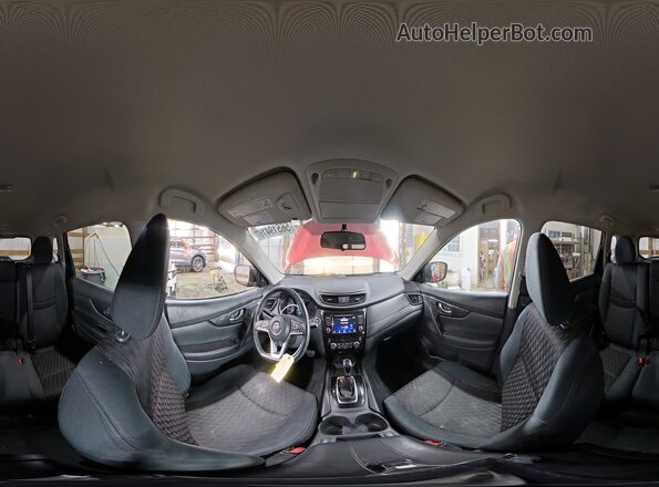 5N1AT2MT1JC736243 2018 NISSAN ROGUE Red Սալոնի 360 աստիճան տեսք