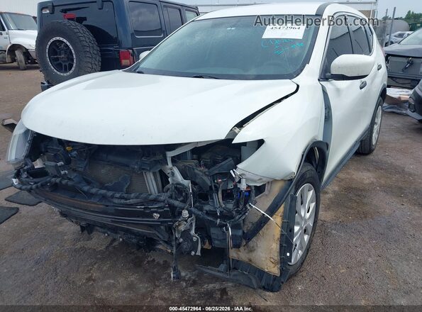 5N1AT2MT1JC775172 2018 NISSAN ROGUE White წინა მარცხენა ხედი სამი მეოთხედიდან