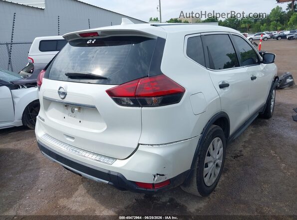 5N1AT2MT1JC775172 2018 NISSAN ROGUE White უკანა მარჯვენა