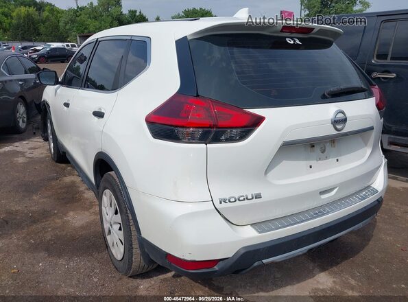 5N1AT2MT1JC775172 2018 NISSAN ROGUE White უკანა მარცხენა