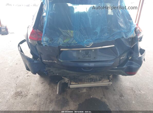 5N1AT2MT1JC801351 2018 NISSAN ROGUE Blue Vista frontal