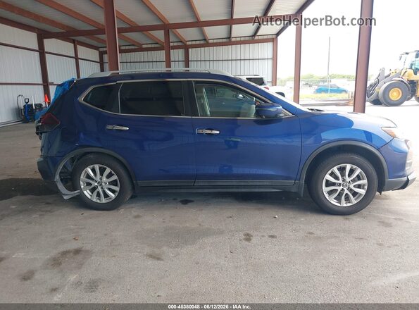 5N1AT2MT1JC801351 2018 NISSAN ROGUE Blue Vista interior trasera