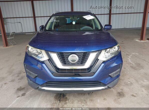 5N1AT2MT1JC801351 2018 NISSAN ROGUE Blue Vista del cuadro de instrumentos