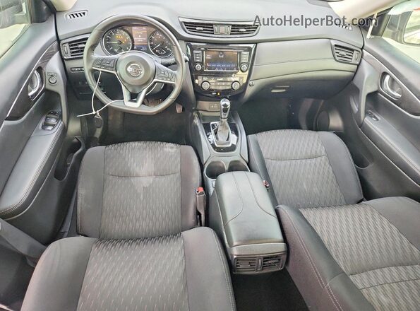 5N1AT2MT1KC706757 2019 NISSAN ROGUE Green Dashboard view