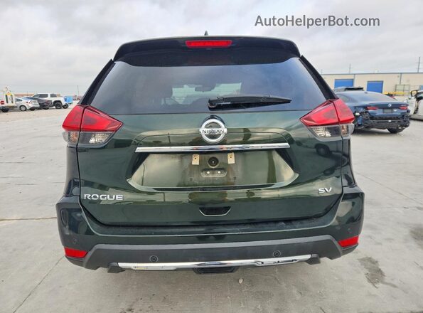5N1AT2MT1KC706757 2019 NISSAN ROGUE Green Rear view