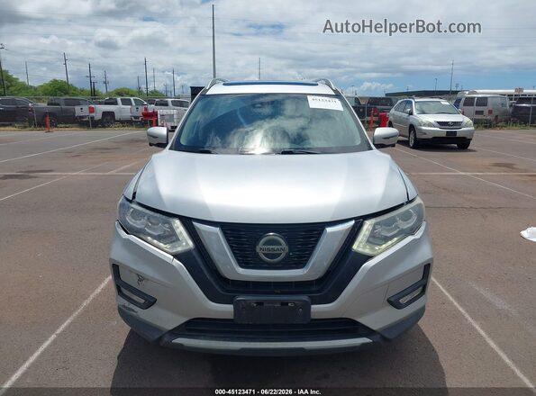 5N1AT2MT1KC708914 2019 NISSAN ROGUE Silver Սարքավորումների վահանակի տեսք