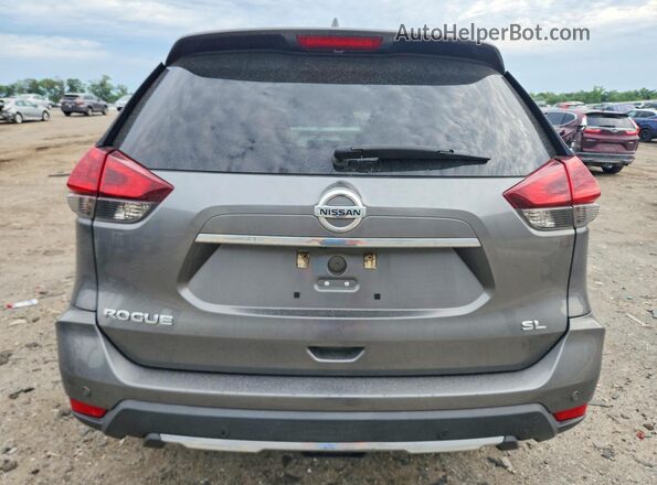 5N1AT2MT1KC778445 2019 NISSAN ROGUE Gray Вид ззаду