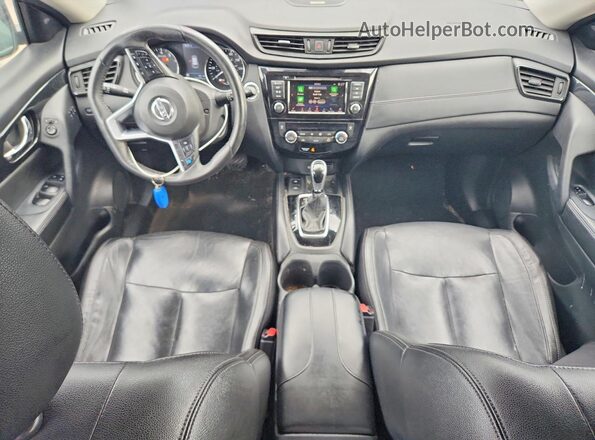 5N1AT2MT1KC778445 2019 NISSAN ROGUE Gray Вид панелі приладів