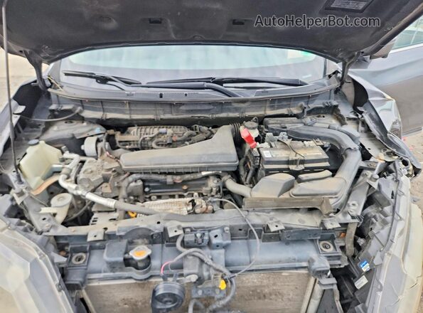 5N1AT2MT1KC778445 2019 NISSAN ROGUE Gray Вид задньої частини салону