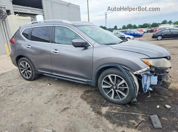 5N1AT2MT1KC778445 2019 NISSAN ROGUE Gray Передня права чверть