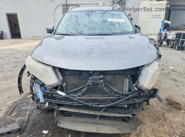 5N1AT2MT1KC778445 2019 NISSAN ROGUE Gray Вид спереду