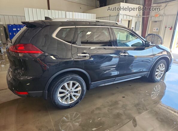 5N1AT2MT1KC822900 2019 NISSAN ROGUE Черный Задняя правая четверть