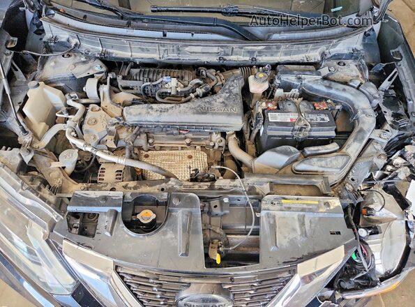5N1AT2MT1KC822900 2019 NISSAN ROGUE Черный Вид задней части салона
