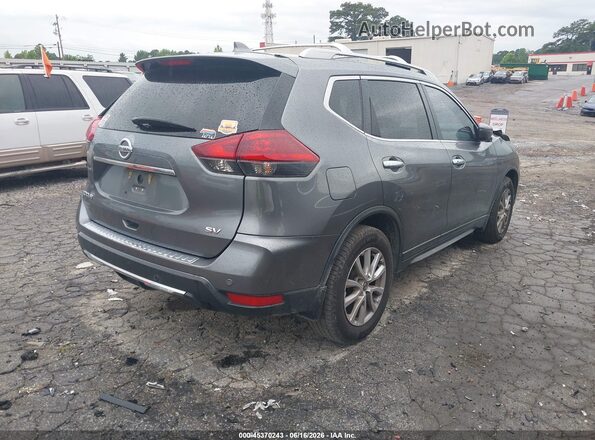 5N1AT2MT1KC845237 2019 NISSAN ROGUE Gray Trasero derecho