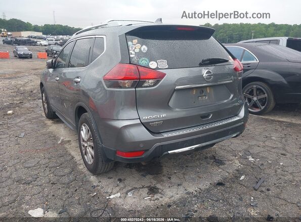 5N1AT2MT1KC845237 2019 NISSAN ROGUE Gray Trasero izquierdo
