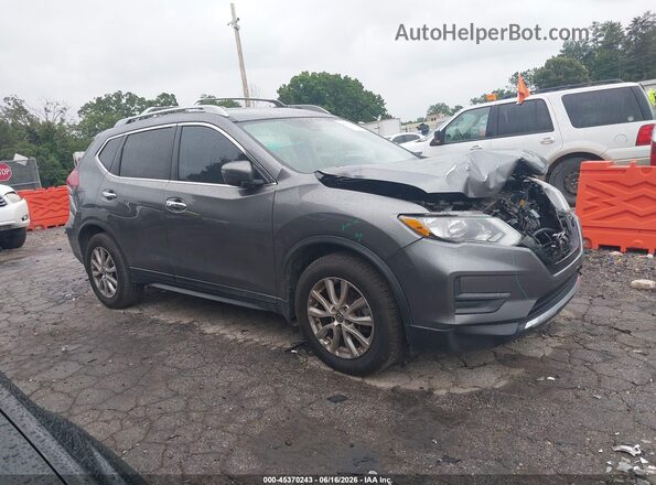 5N1AT2MT1KC845237 2019 NISSAN ROGUE Gray Vista interior trasera