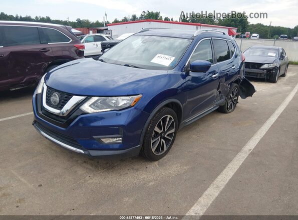 5N1AT2MT1LC716819 2020 NISSAN ROGUE Blue Front left