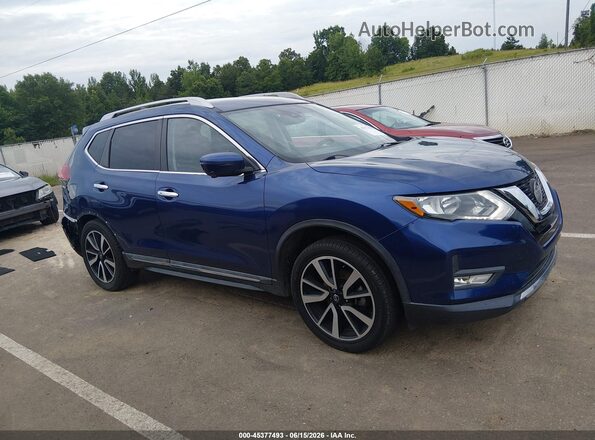 5N1AT2MT1LC716819 2020 NISSAN ROGUE Blue 360 interior view