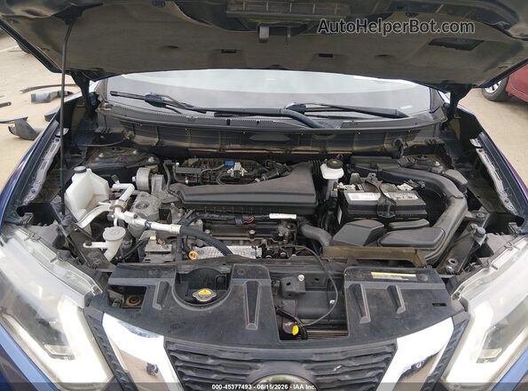 5N1AT2MT1LC716819 2020 NISSAN ROGUE Blue Rear view