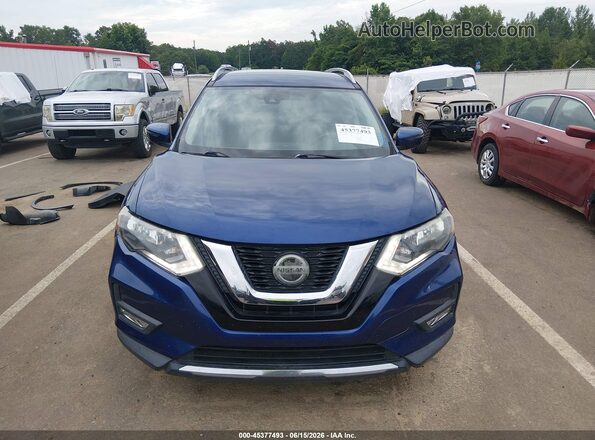 5N1AT2MT1LC716819 2020 NISSAN ROGUE Blue Rear interior view