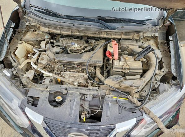 5N1AT2MT1LC752168 2020 NISSAN ROGUE Green Вид задньої частини салону