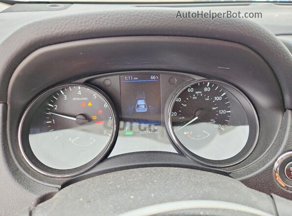 5N1AT2MT1LC752168 2020 NISSAN ROGUE Green Вид щитка приладів
