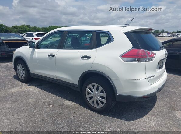 5N1AT2MT2GC744196 2016 NISSAN ROGUE White Задня ліва чверть