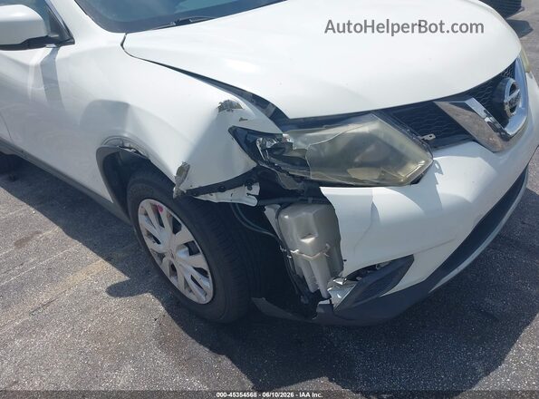 5N1AT2MT2GC744196 2016 NISSAN ROGUE White Вид спереду