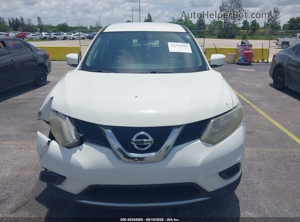 5N1AT2MT2GC744196 2016 NISSAN ROGUE White Вид задньої частини салону
